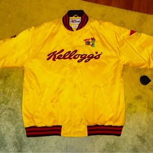 Chase Authentics NASCAR Terry Labonte bomber jacket Kellogg’s size XXL 2XL